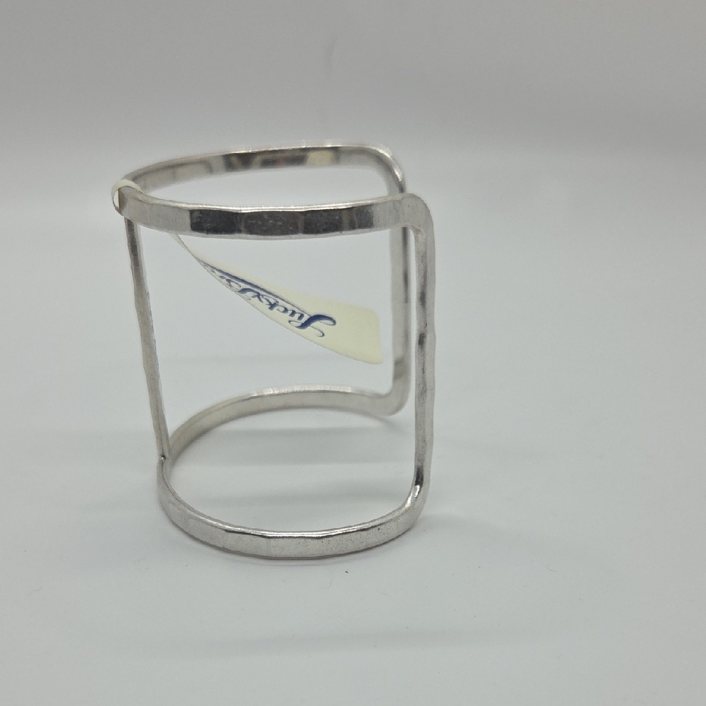 Lucky Brand Silver Tone Open Cuff Bracelet - Picture 3 of 3
